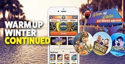 Warm Up Winter $100k competition continues at LeoVegas.com