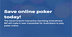 Senator fights for online poker