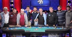 WSOP final nine