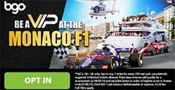 Win a trip to the Monaco Grand Prix at BGO Casino