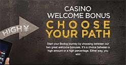 Malaysia: Choose high or big welcome package for Bodog88