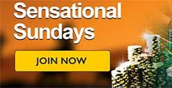 Sensational Sundays Bonus offer at gday casino