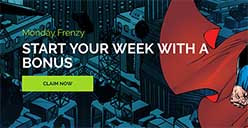 Wixstars Bonus offer MOnday play now