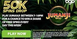 BGO Casino - 50k free spins give away