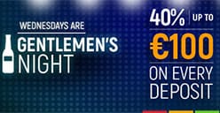 40% bonus up to $100