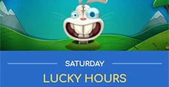 Up to 300 free spins every Saturday
