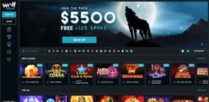 Wolf Winner Casino review