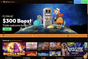 Emu Casino bonus code offer