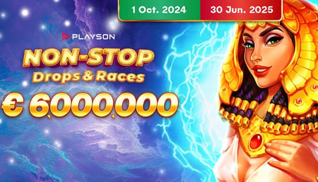 Playson & Casiyou launch €6M casino promo