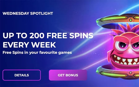 Boost your bankroll with Stellar Spins Wednesday Spotlight