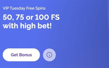 Unlock up to 100 free spins every Tuesday at Boho Casino