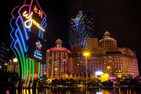 Macau casino revenue up 450% for April 2023