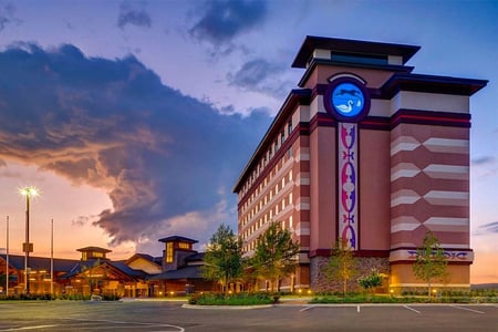 Oklahoma casino evacuated twice due to bomb threats