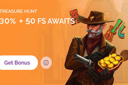 Boho Casino Treasure Hunt – 30% bonus + 50 free spins