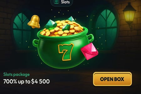Claim $4,500 in slot bonuses at Luckzie Casino