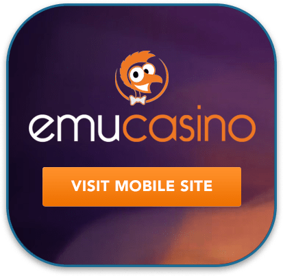 Emu Casino  - Android and iOS mobile site