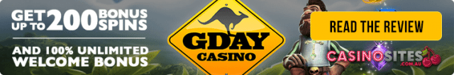www.GDayCasino.com - Read the official review
