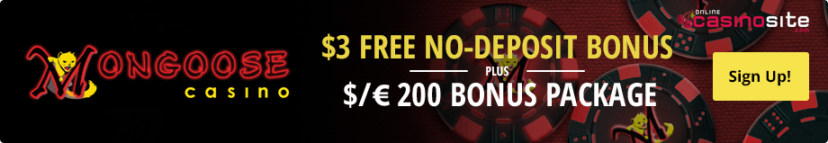 mongoose online casino bonus