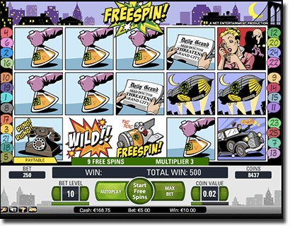Play Jack Hammer pokies at G'Day online casino