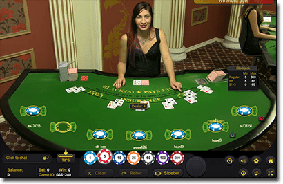 Play live dealer games at G'Day Casino