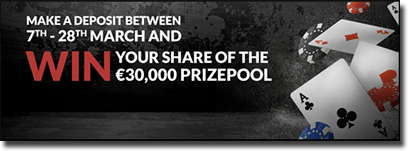 Guts.com online poker prize pool March 2016