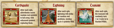 Nostradamus Prophecy online slot special gameplay features