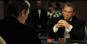 James Bond top six fictional poker players