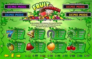Fruit Bonanza progressive slots by Play'n Go