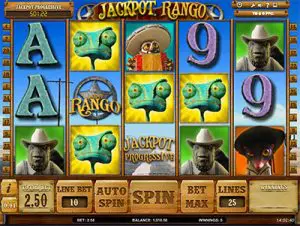 Jackpot Rango online progressive jackpot pokies