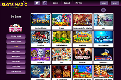 Slots Magic Casino is accessible in Brunei
