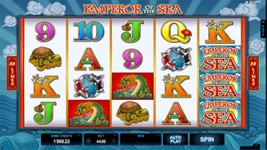 Emperor of the Sea pokies by Microgaming casino software