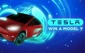 Bitstarz Casino giving away a Tesla car