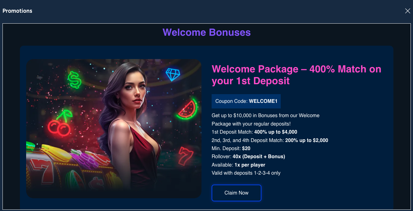 OnlineCasinoGames Promos