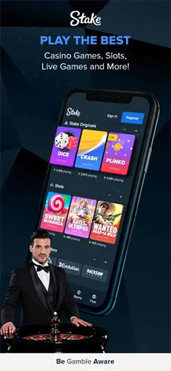 Stake.com mobile accessibility