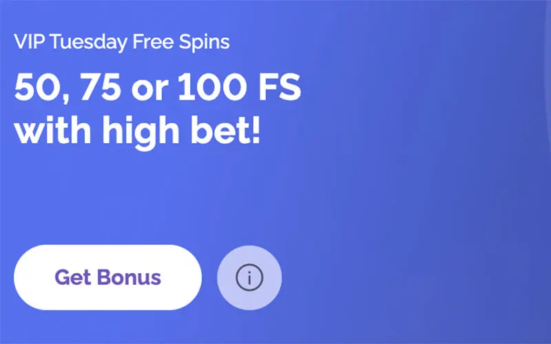 VIP Tuesday Free Spins at Boho Casino
