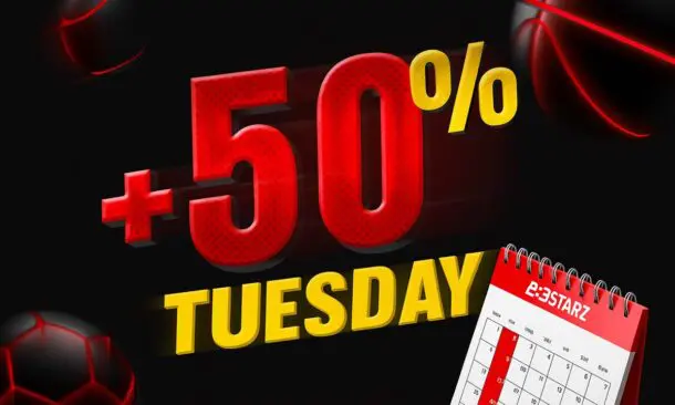 888STARZ Tuesday Promo