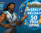 OceanSpin Weekly Reload Free Spins