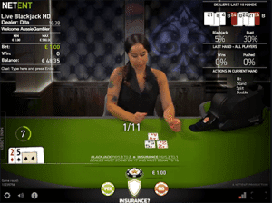 NetEnt live dealer blackjack