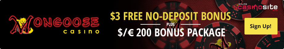 mongoose online casino bonus