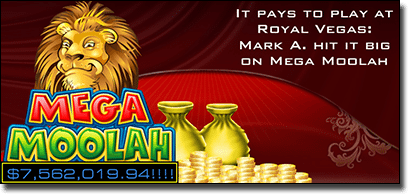Mega Moolah progressive jackpot cash winners