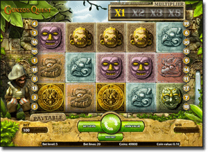Play Gonzo's Quest online pokies by Net Entertainment Play Gonzo's Quest online pokies by Net Entertainment