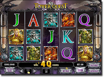 Tower Quest pokies by Play'n Go Tower Quest pokies by Play'n Go