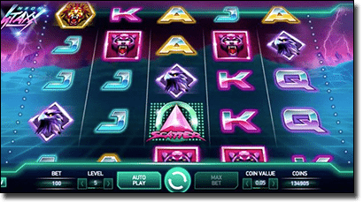 Play Neon Stax real money pokies