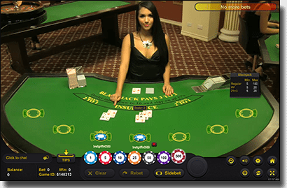 Live dealer blackjack free