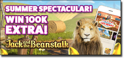 Leo Vegas Casino cash bonuses for players