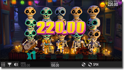 Esqueleto Explosivo bonuses