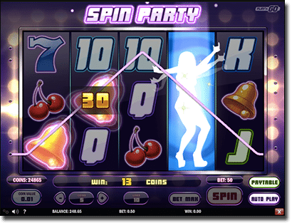 Play Spin Party online pokies in AUD Spin Party online pokies for real money