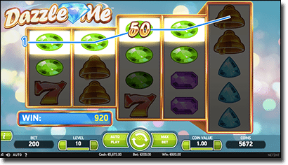 Dazzle Me online pokies