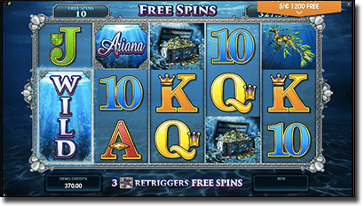 Ariana online pokies for real money