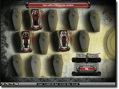 Blood Suckers online slots at G'Day Casino